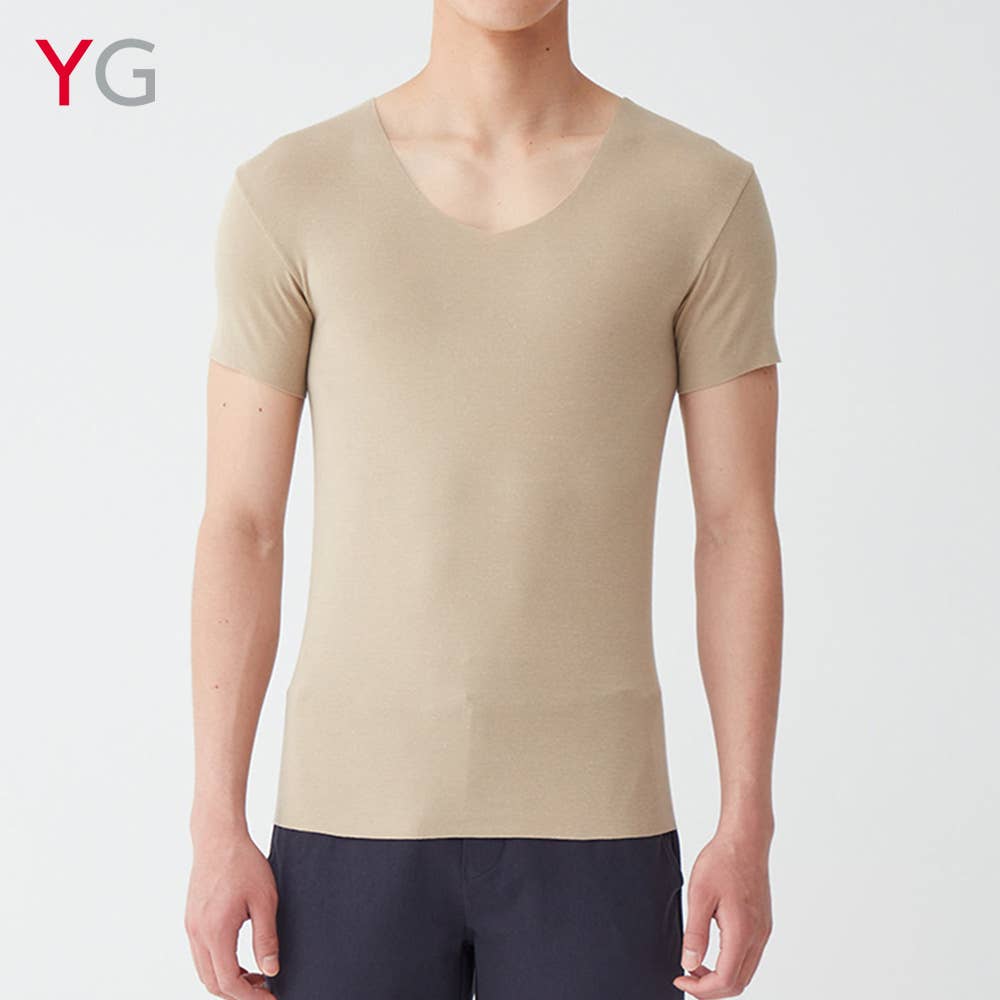 【NEXTRA WARM】半袖Vネックシャツ(V首)【SALE】